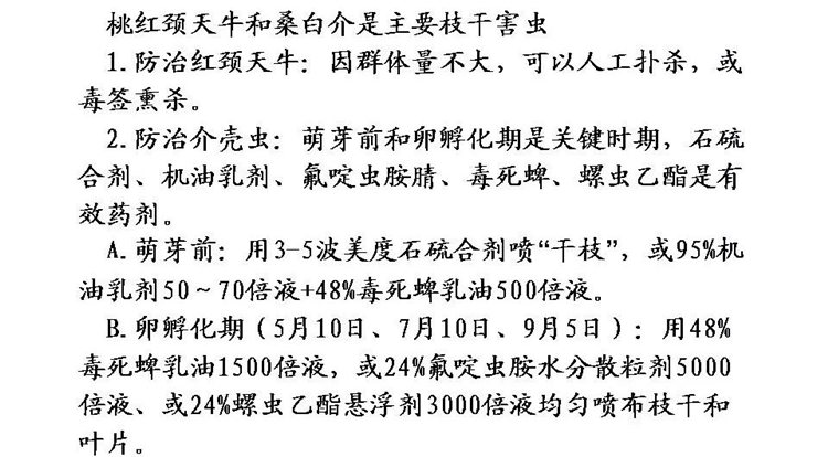果樹(shù)病害防治技術(shù)
